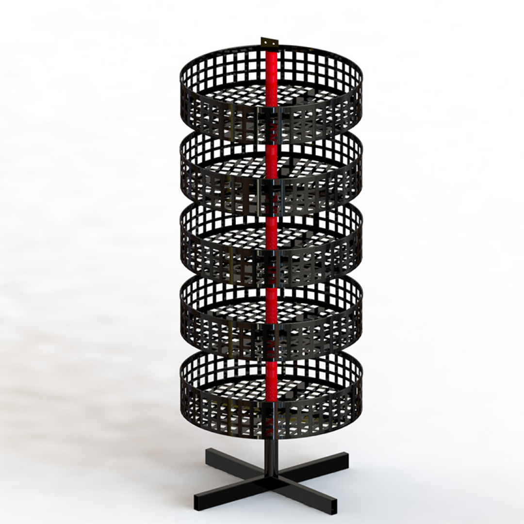 Pyörre-myyntiteline Pyörre-myyntiteline